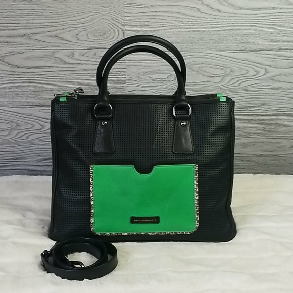 HAYDEN HARNETT // ltd ed ultra-chic 2 piece leather bag & mini clutch - Picture 11 of 16